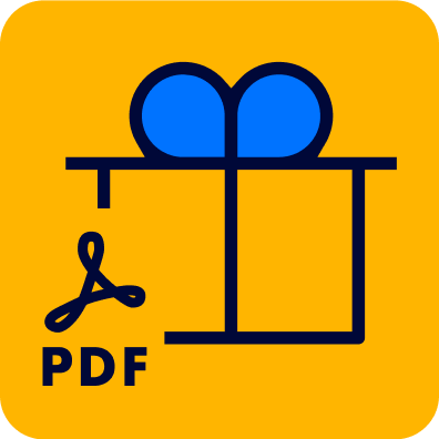 Messages cadeaux PDF – tickets sans prix